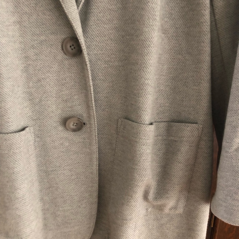 Grey Two Button Blazer - Picture 2 of 5